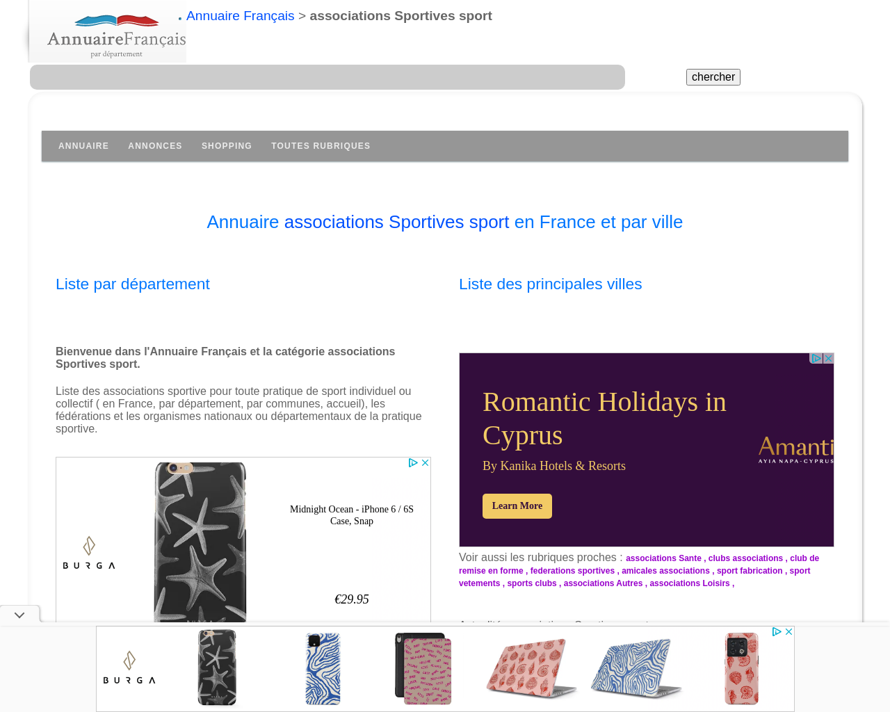 association-sportive.annuairefrancais.fr