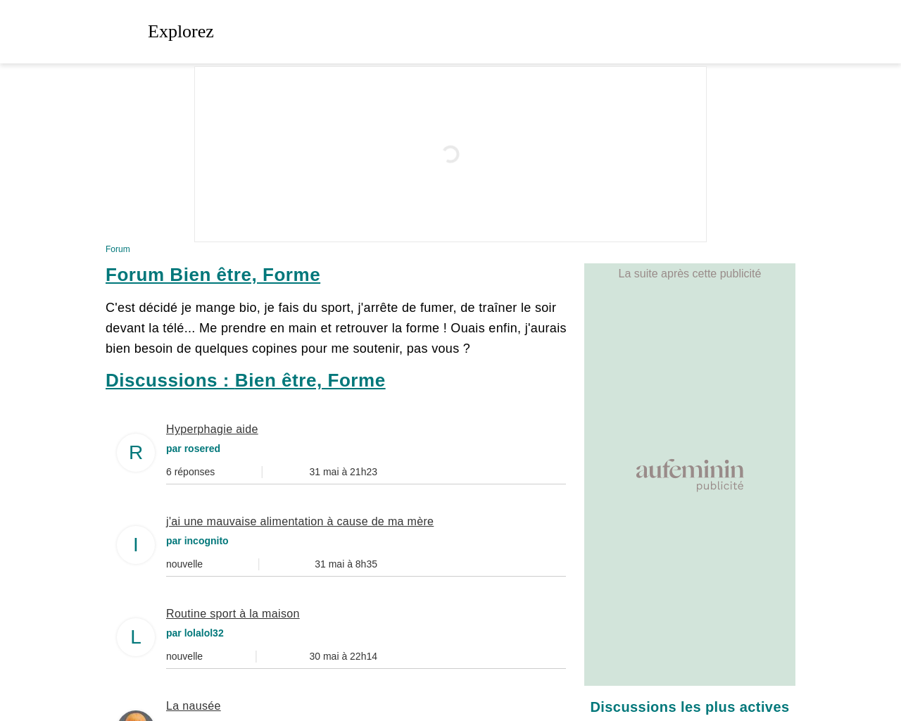 bien-etre-forme.aufeminin.com