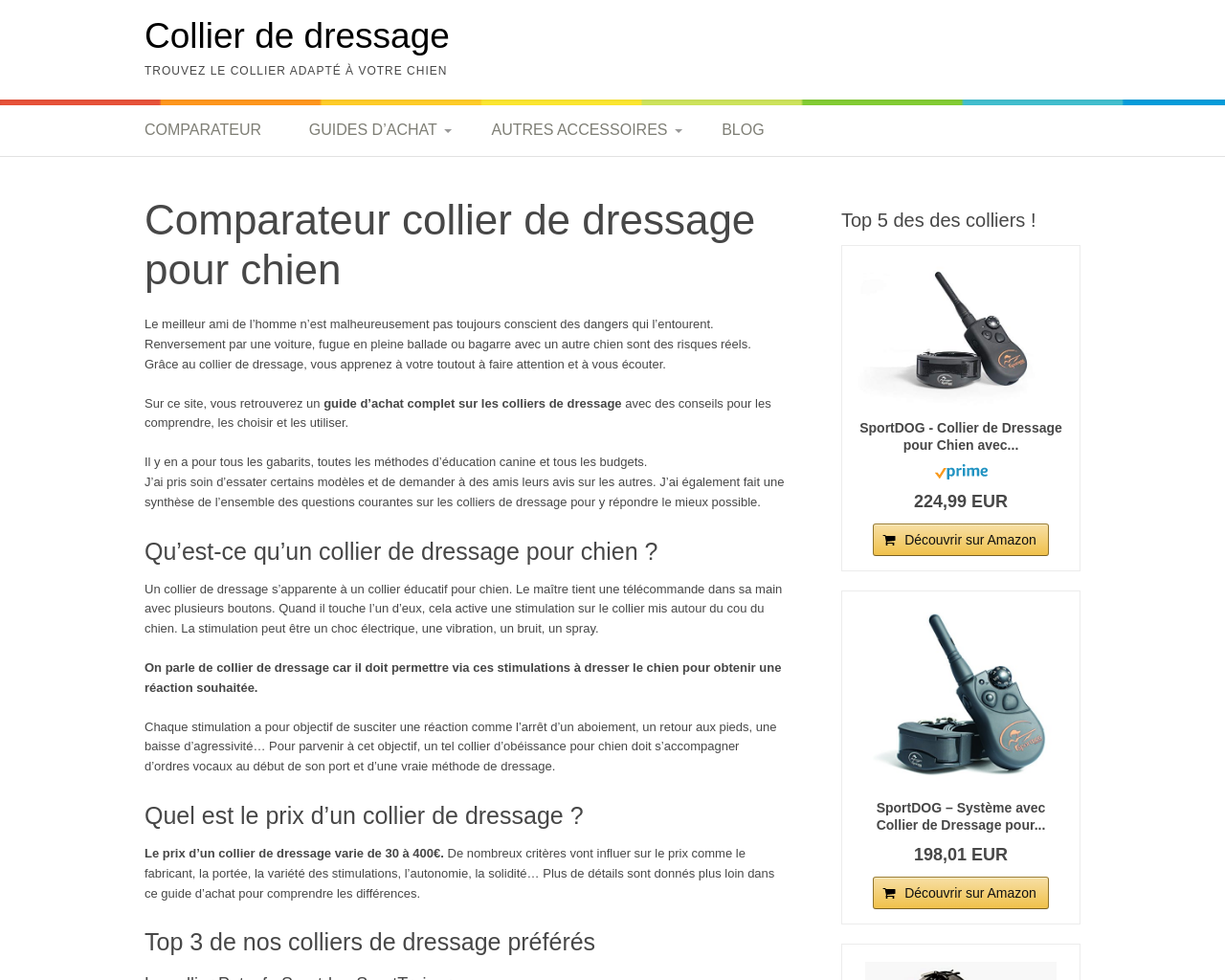 collier-de-dressage.info