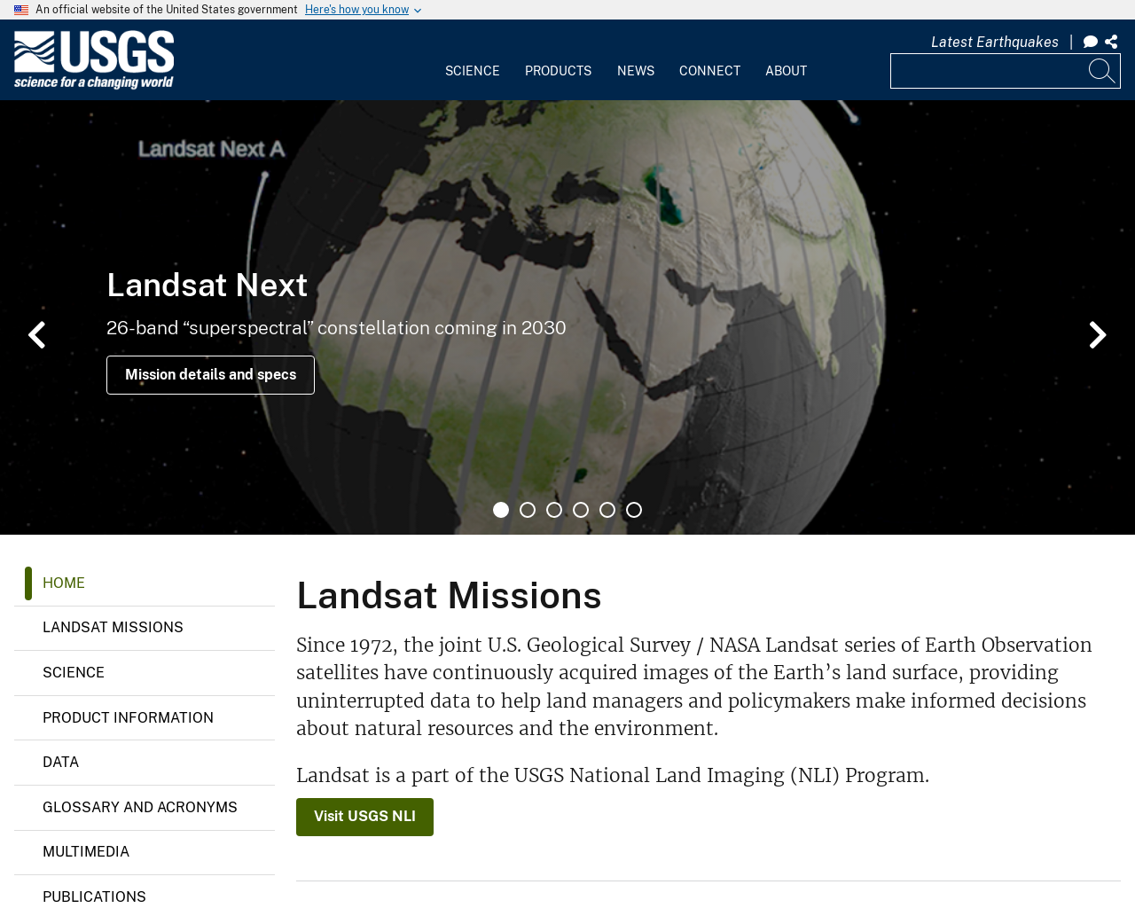 landsat.usgs.gov