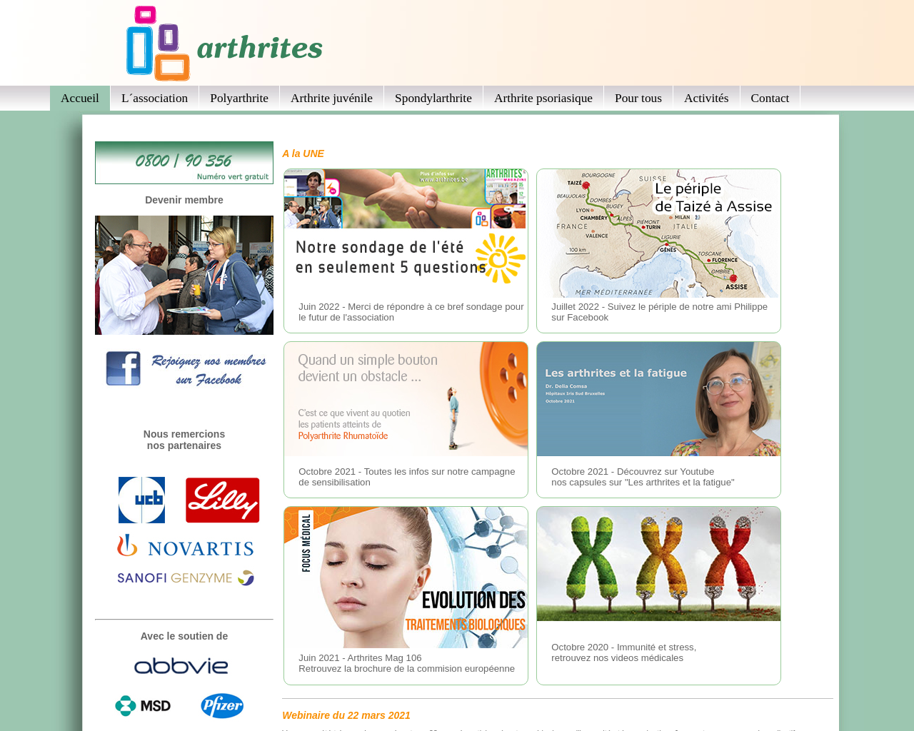 www.arthrites.be