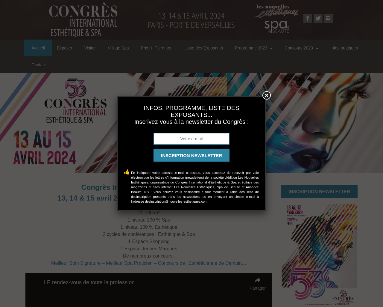 www.congres-esthetique-spa.com