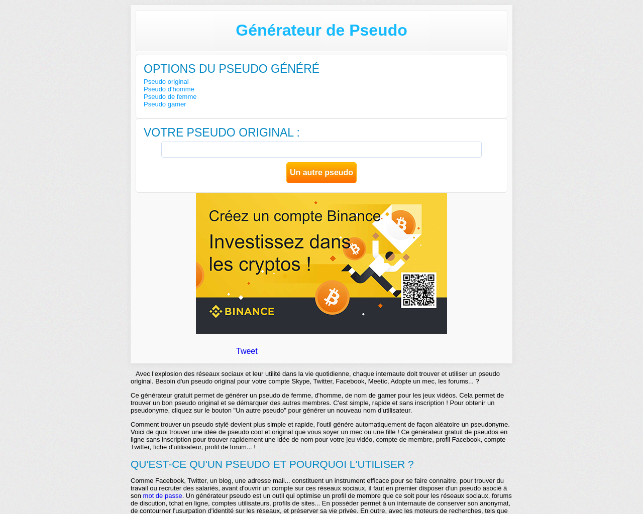 www.generateur-pseudo.com
