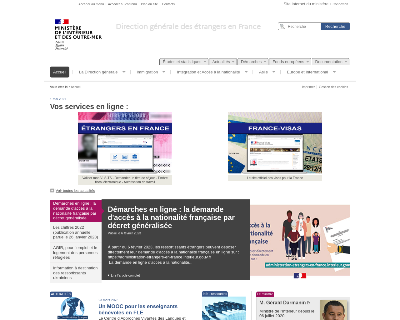 www.immigration.interieur.gouv.fr