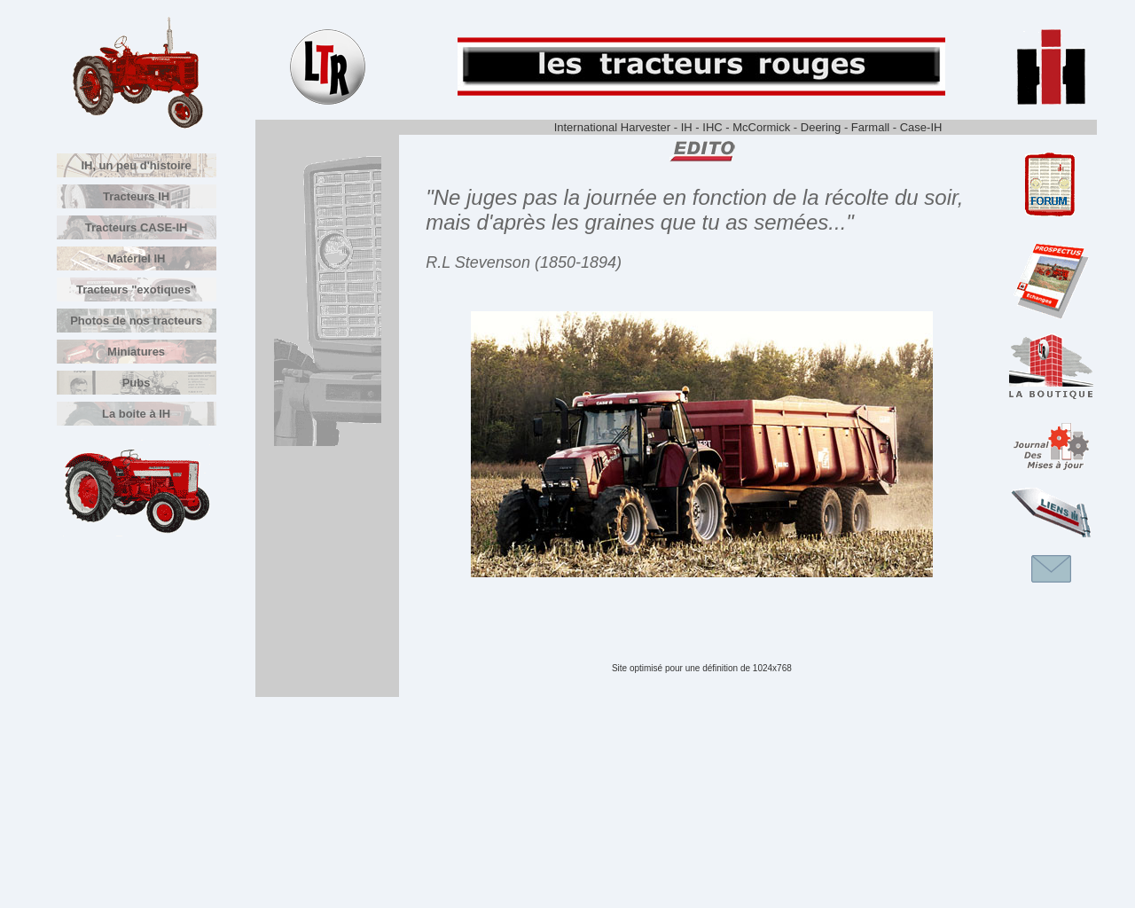 www.lestracteursrouges.com