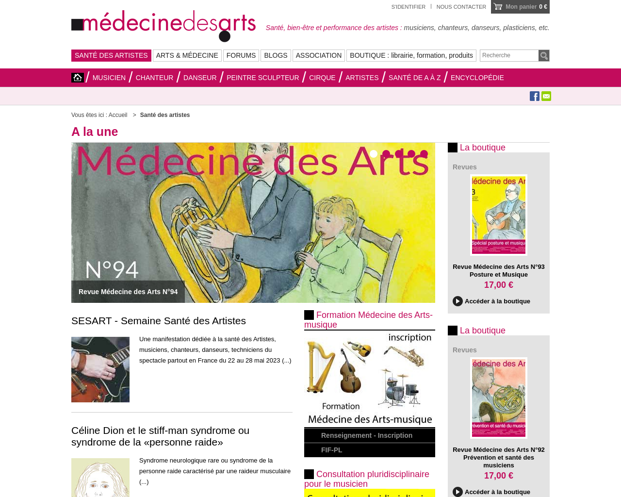 www.medecine-des-arts.com