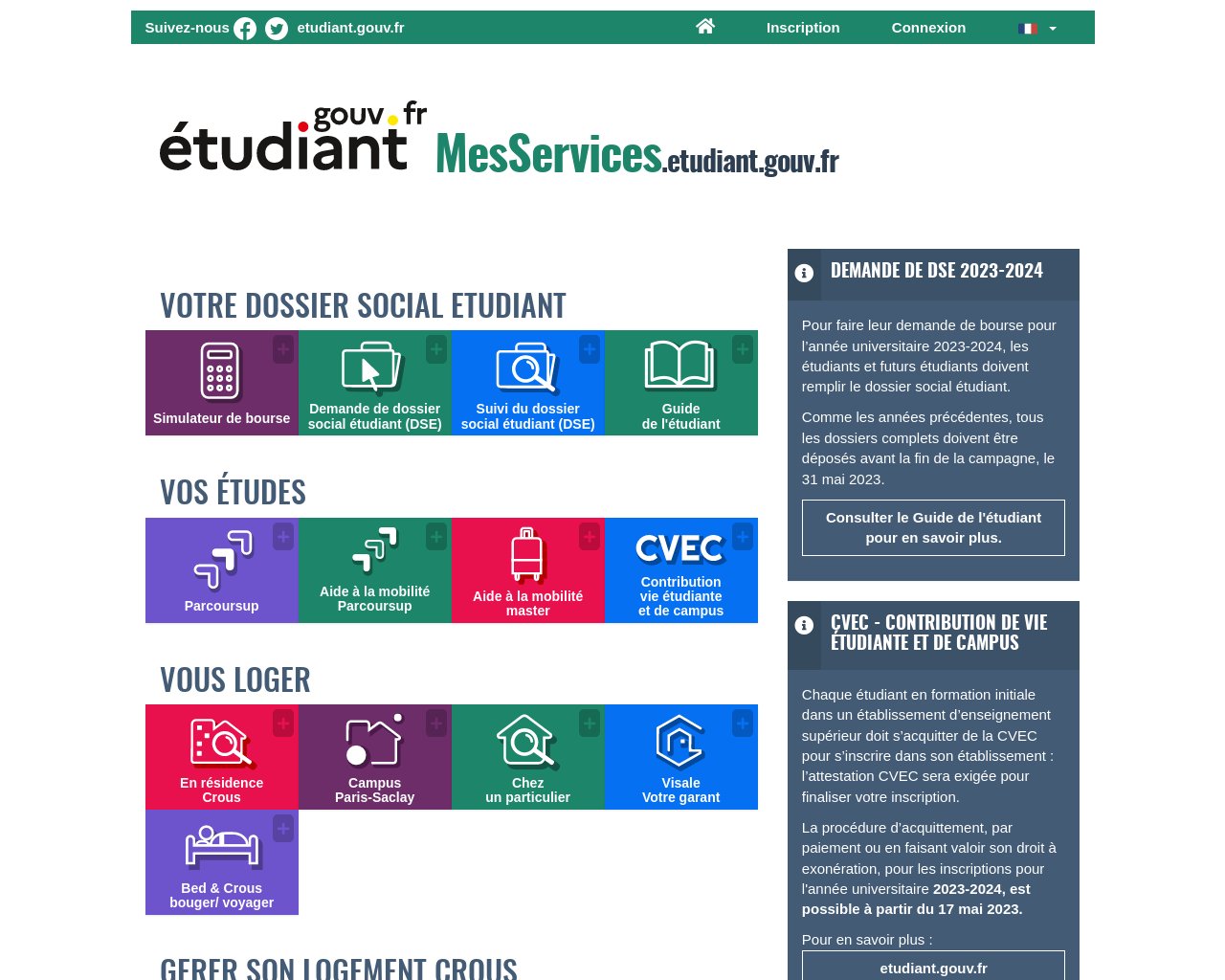 www.messervices.etudiant.gouv.fr