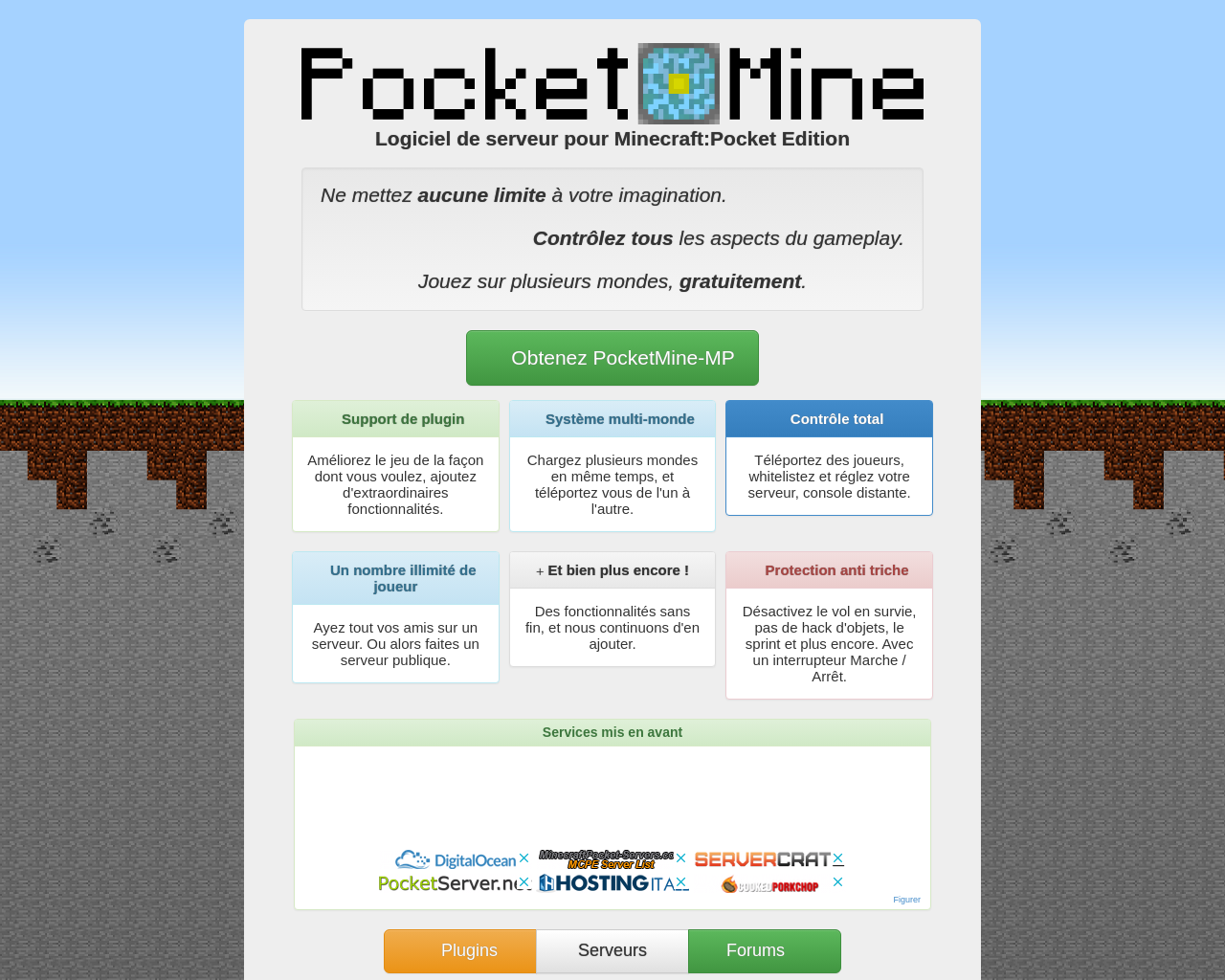 www.pocketmine.net