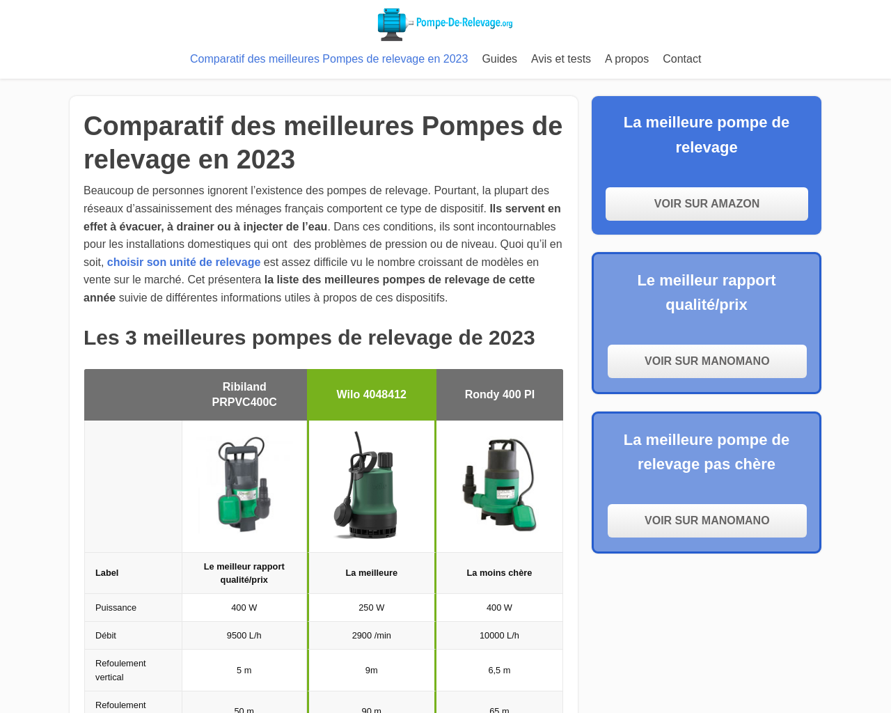 www.pompe-de-relevage.org
