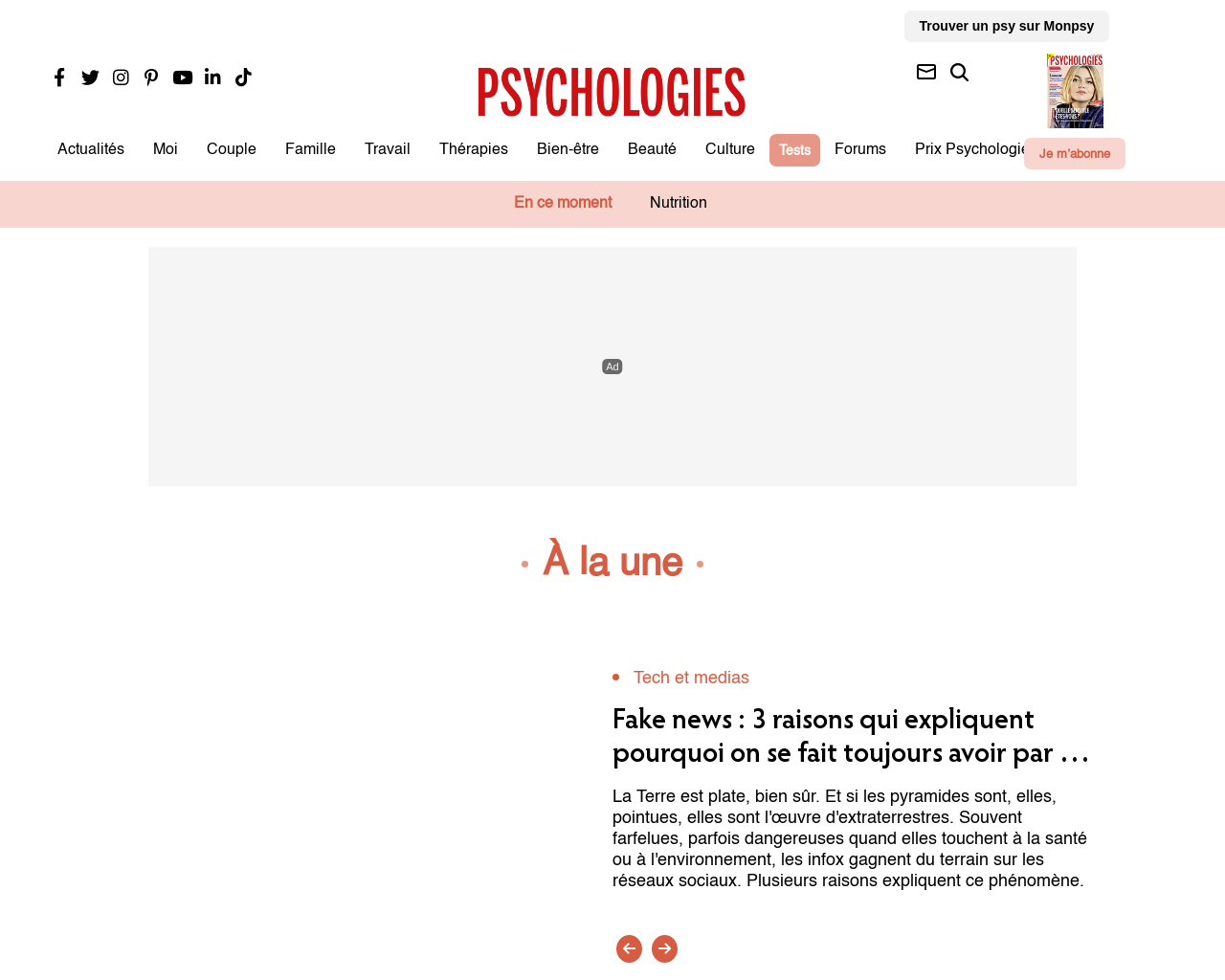 www.psychologies.com