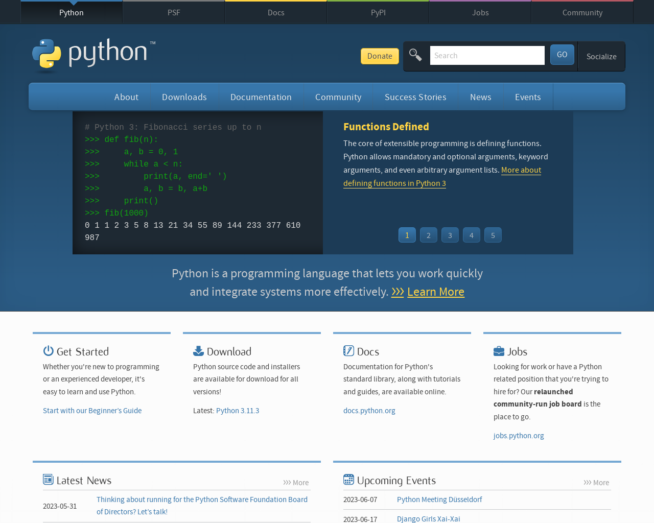 www.python.org