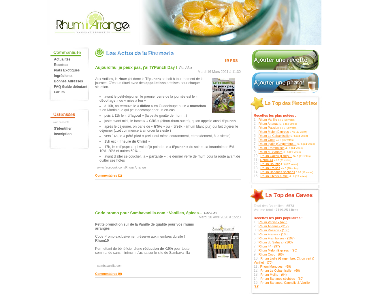 www.rhum-arrange.fr