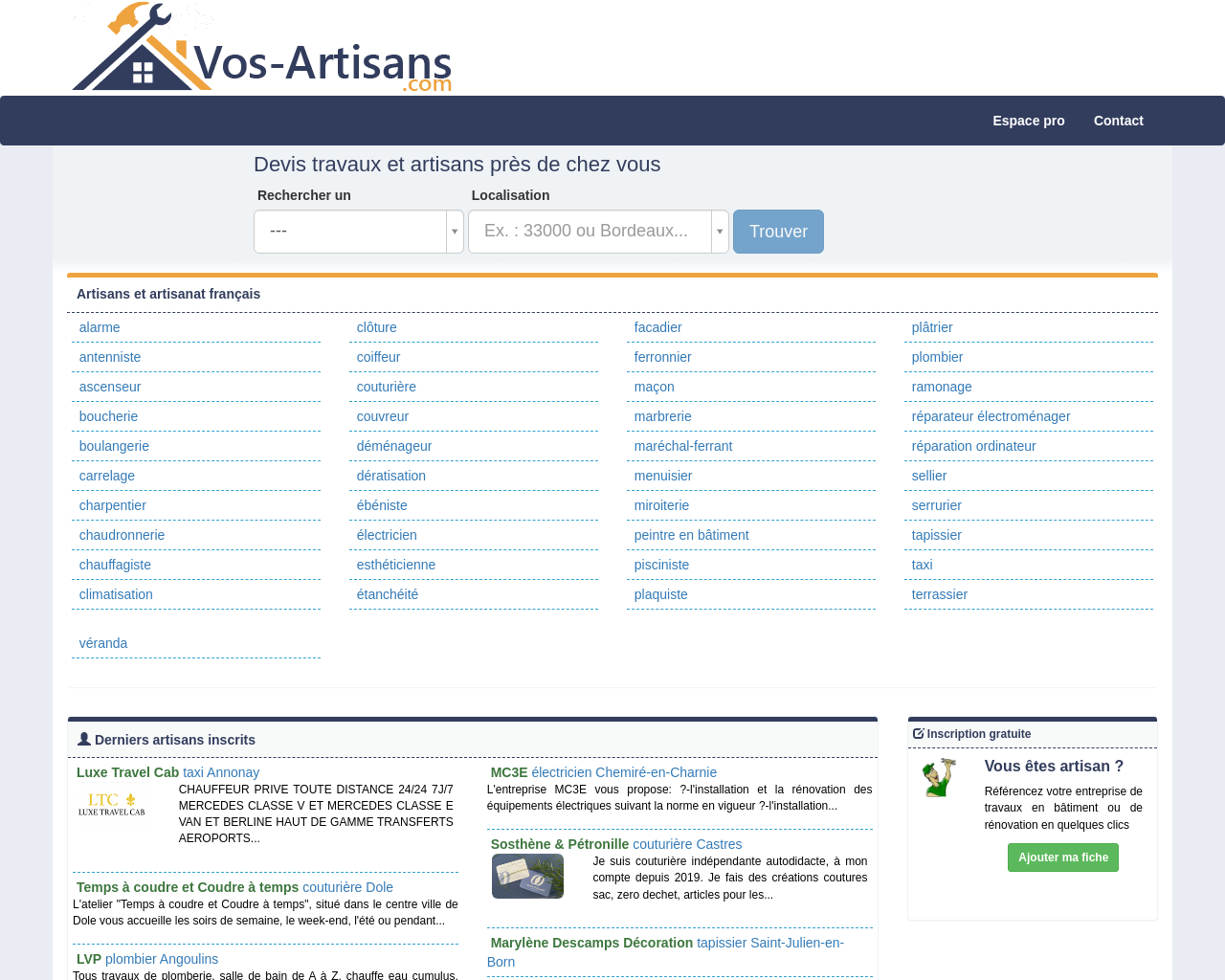www.vos-artisans.com